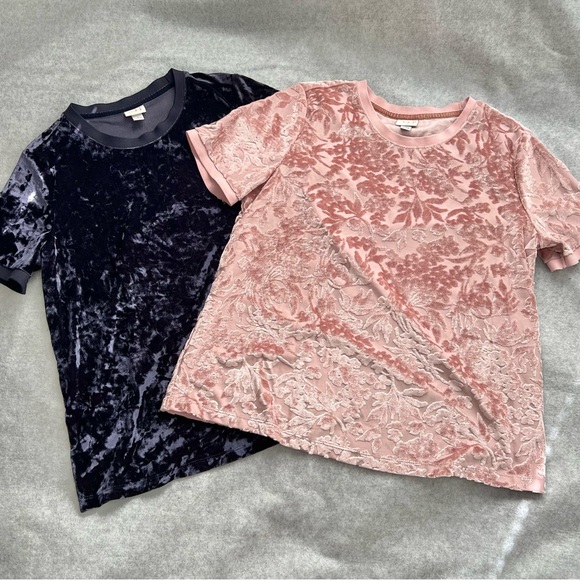 Shiny dark blue top - Picture 5 of 5